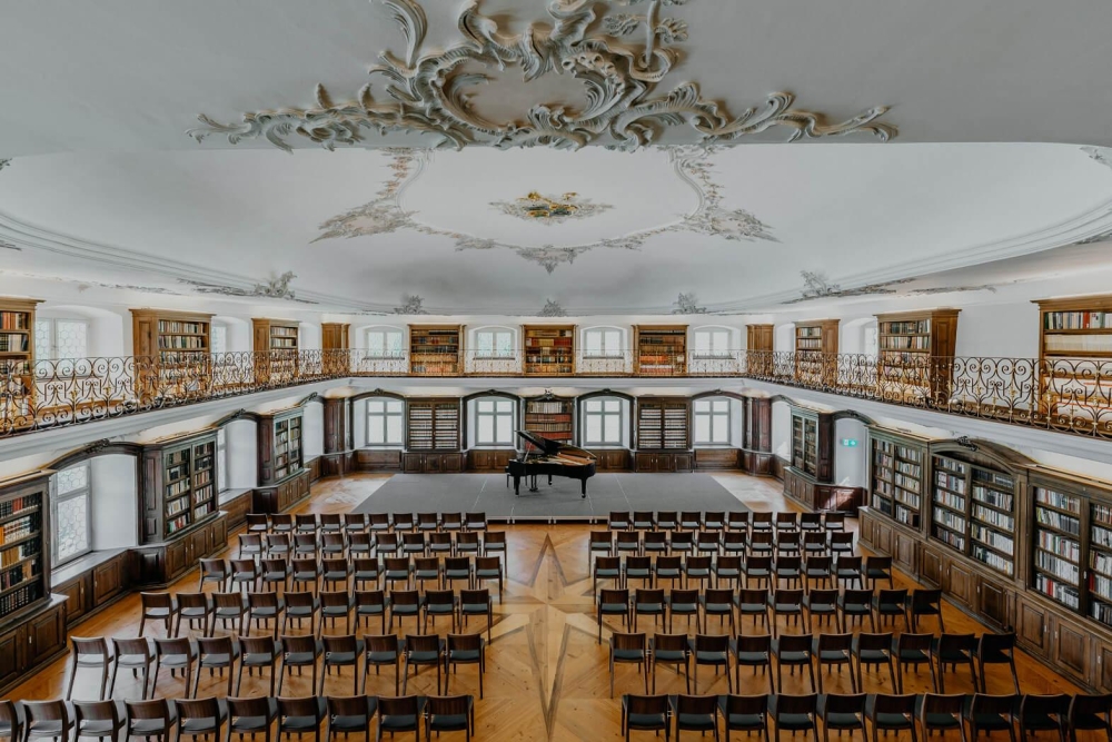 Kloster Fischingen Bibliothek Swiss Historic Hotels
