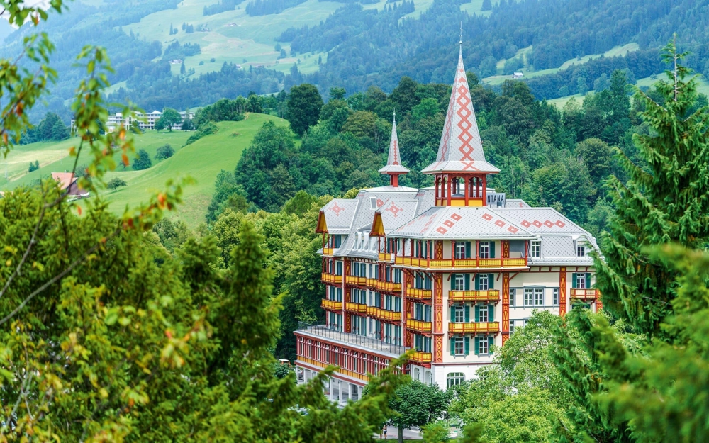 Paxmontana Swiss Historic Hotel Aussenansicht